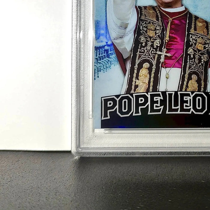 2025 Leaf Metal Pope Leo XIV 31/583 #1 Snow Variant PSA 9 Mint - Other