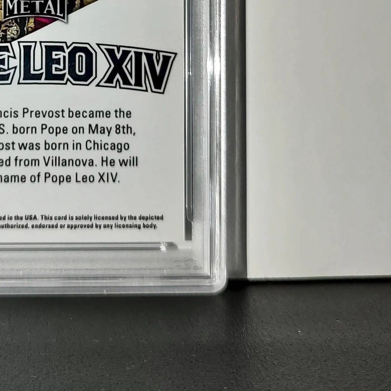 2025 Leaf Metal Pope Leo XIV 31/583 #1 Snow Variant PSA 9 Mint - Other