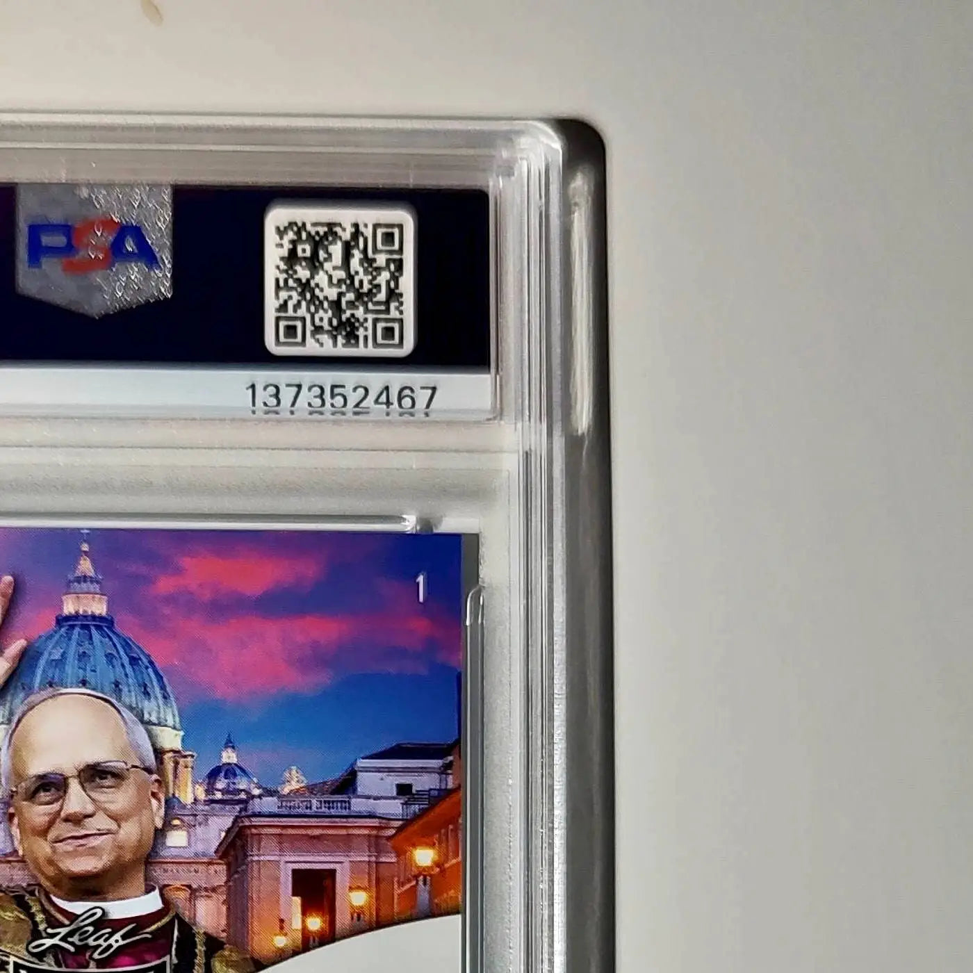 2025 Leaf Metal Pope Leo XIV 31/583 #1 Snow Variant PSA 9 Mint - Other