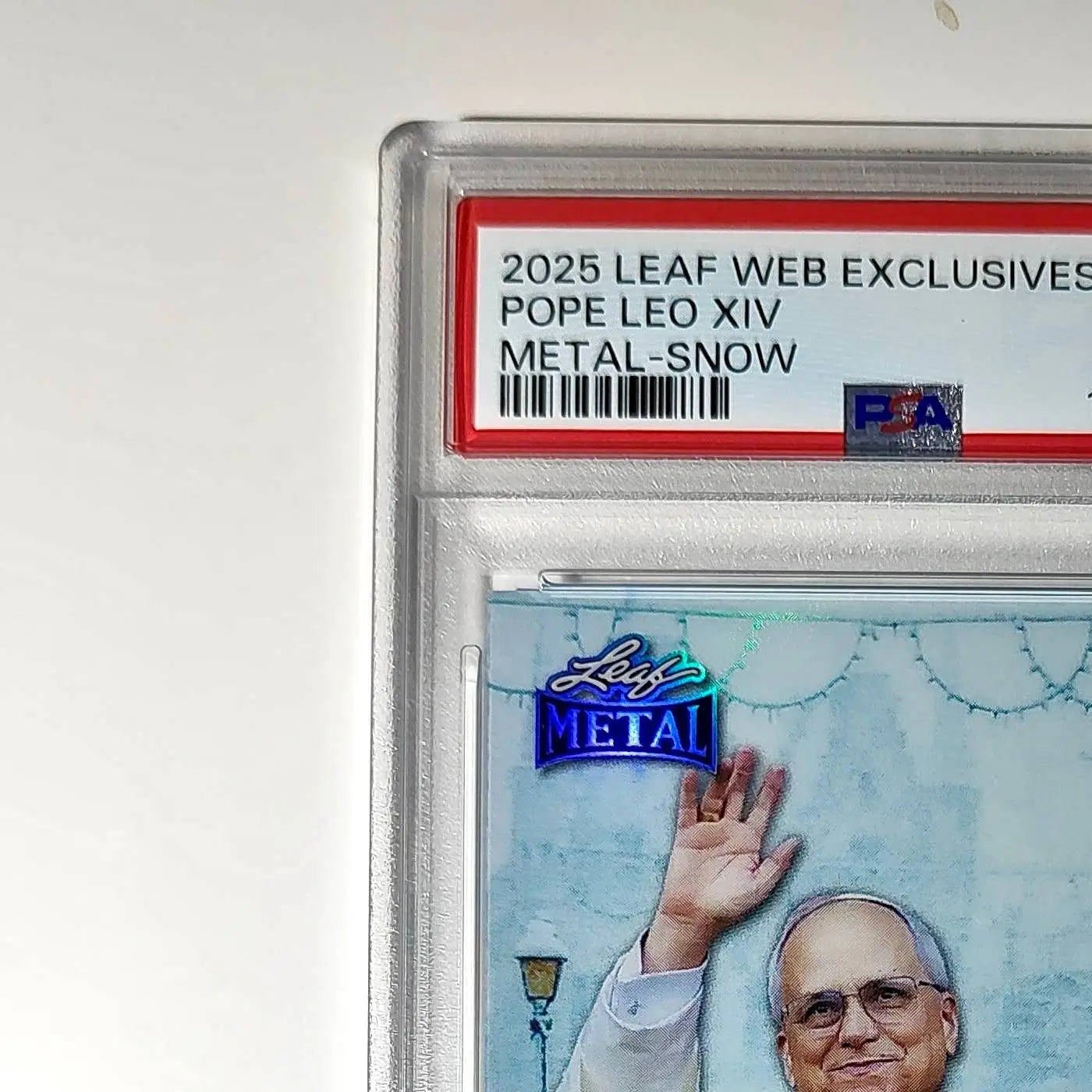 2025 Leaf Metal Pope Leo XIV 31/583 #1 Snow Variant PSA 9 Mint - Other