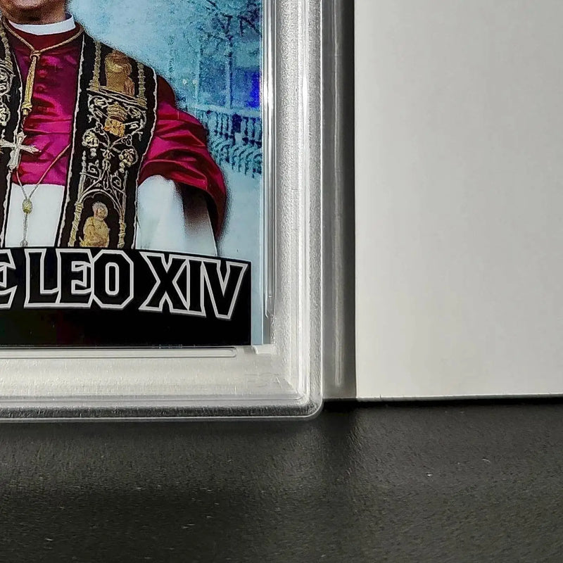 2025 Leaf Metal Pope Leo XIV 33/583 #1 Snow Variant PSA 9 Mint - Other
