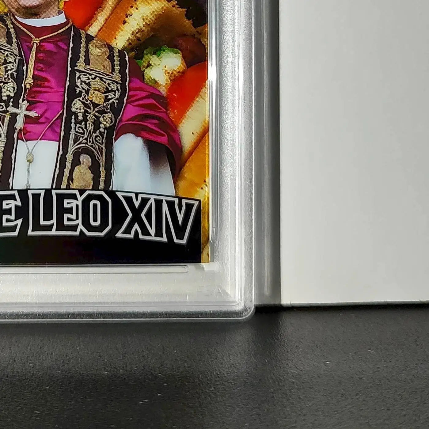 2025 Leaf Metal Pope Leo XIV 44/529 #1 Hot Dog Variant PSA 9 Mint - Other