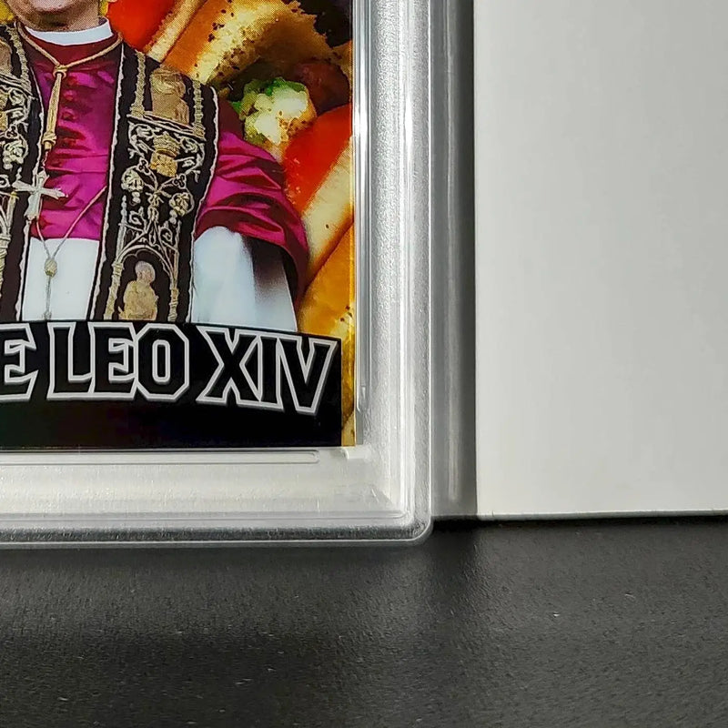 2025 Leaf Metal Pope Leo XIV 44/529 #1 Hot Dog Variant PSA 9 Mint - Other