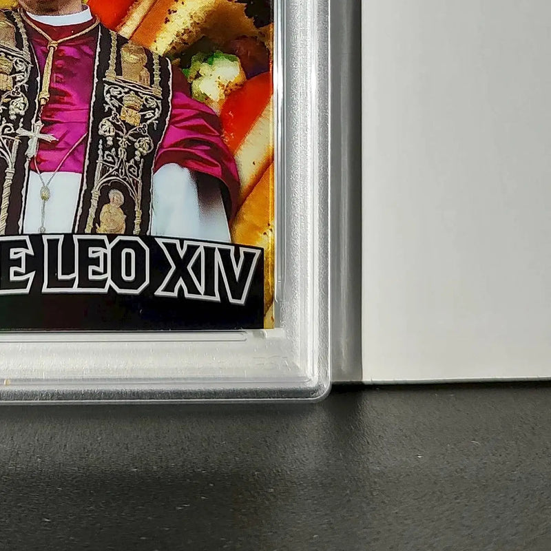 2025 Leaf Metal Pope Leo XIV 45/529 #1 Hot Dog Variant PSA 9 Mint - Other