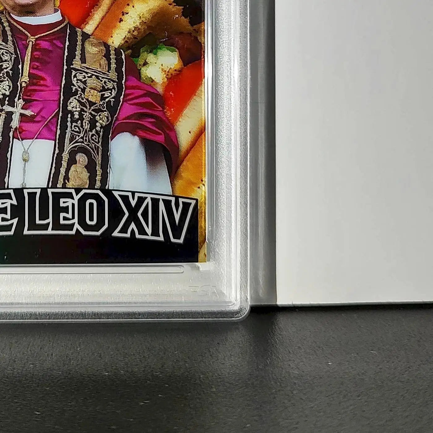 2025 Leaf Metal Pope Leo XIV 46/529 #1 Hot Dog Variant PSA 9 Mint - Other