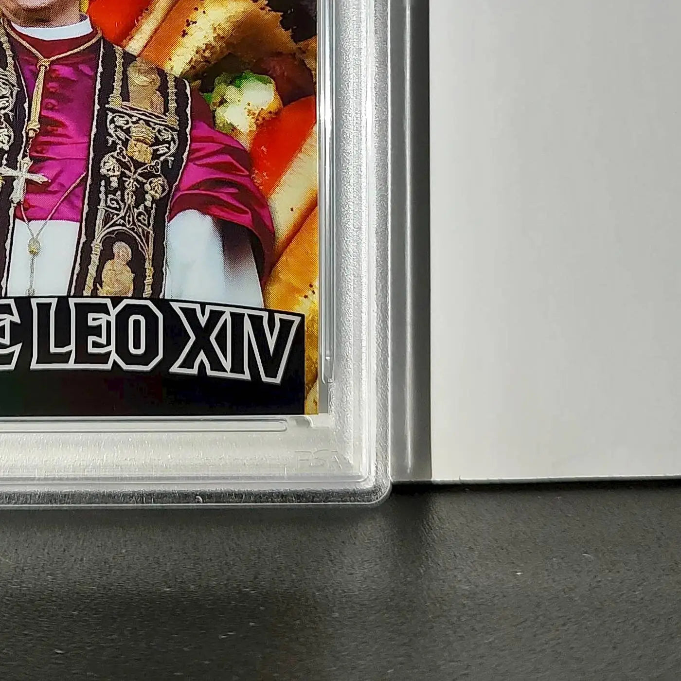 2025 Leaf Metal Pope Leo XIV 98/529 #1 Hot Dog Variant PSA 8 NM-Mint - Other