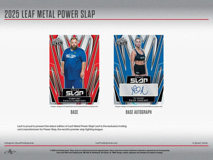 2025 Leaf Metal Power Slap Hobby Box | Columbia Sports Cards - Sports Card Hobby Boxes