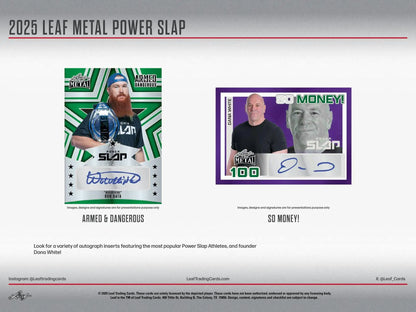2025 Leaf Metal Power Slap Hobby Box | Columbia Sports Cards - Sports Card Hobby Boxes