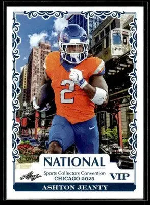 2025 Leaf National Sports Collectors Convention VIP #VIP-2 Ashton Jeanty - Football Card Single