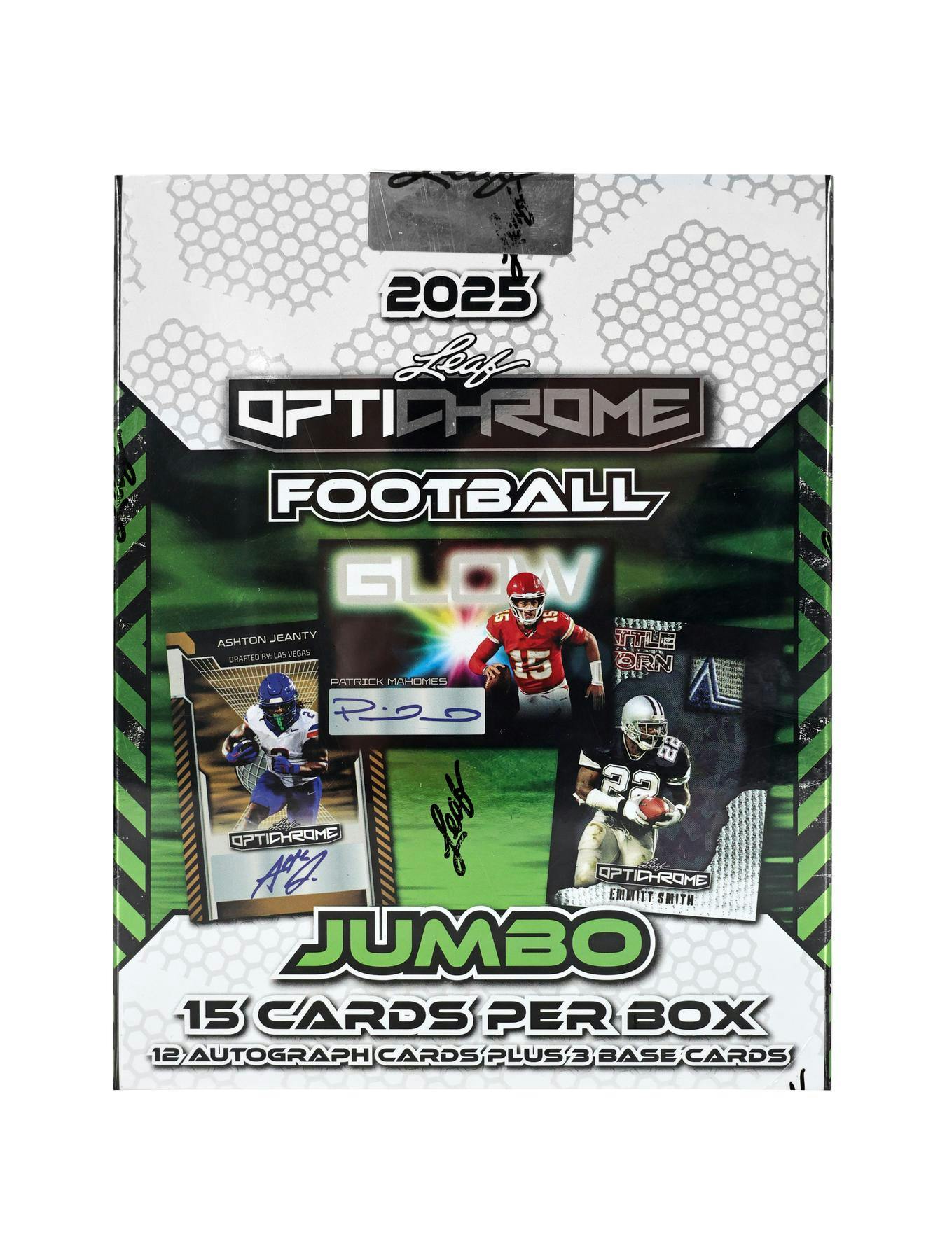 2025 Leaf Optichrome Football Hobby Jumbo Box | Columbia Sports Cards