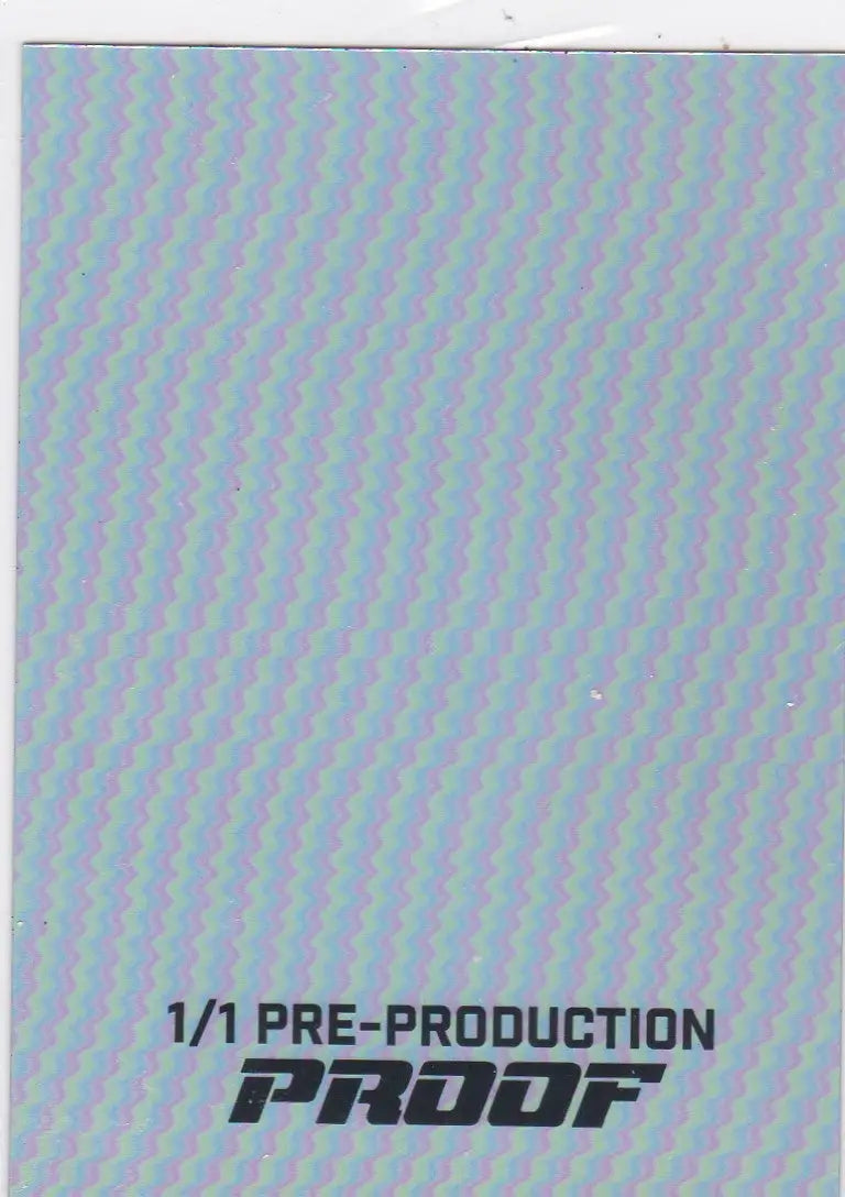 2025 Leaf Optichrome Green Pre Production Proof 1/1 Jackson Taylor - Other