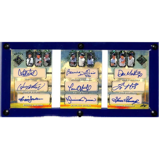 2025 Leaf Seasons In The Sun Cloud 9 #C9-1 Yankees EX Excellent Auto 1/1 New York Yankees - Baseball Card Single