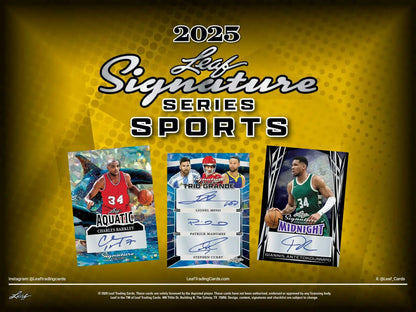 2025 Leaf Signature Series Multi-Sports Hobby
