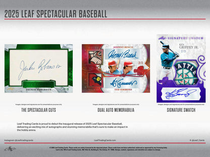 2025 Leaf Spectacular Baseball Hobby Box | Columbia Sports Cards