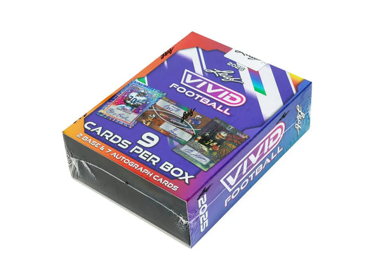 2025 Leaf Vivid Football Hobby Box | Columbia Sports Cards - Sports Card Hobby Boxes