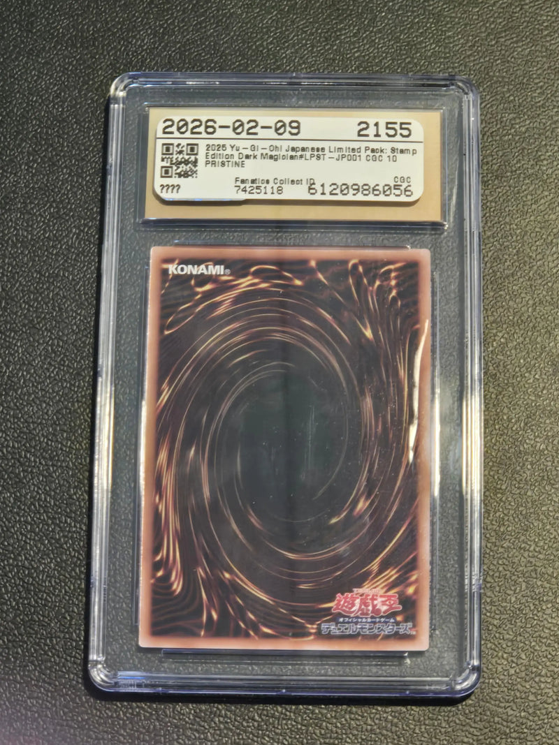 2025 Limited Pack: Stamp Edition #LPST-JP001 Dark Magician CGC 10 Pristine - Yu-Gi-Oh! Card Single