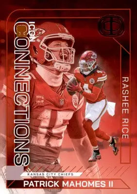 2025 Mahomes Icon Collection Icon #IC6 Patrick Mahomes II Rashee Rice - Football Card Single