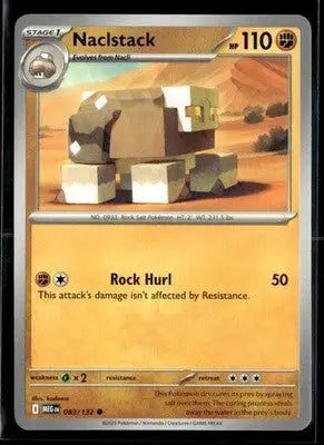 2025 Mega Evolution Naclstack #083/132 Base Common NM - Pokémon Card Single