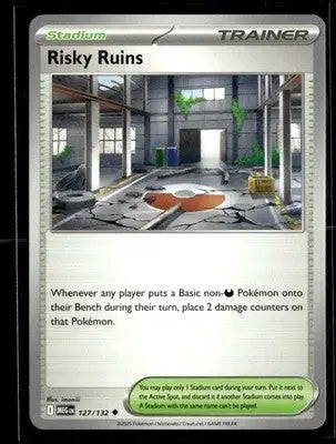 2025 Mega Evolution Risky Ruins #127/132 Base Uncommon NM - Pokémon Card Single
