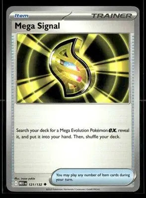 2025 Mega Evolution Mega Signal #121/132 Base Uncommon NM - Pokémon Card Single