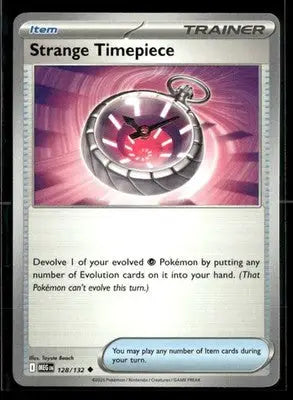 2025 Mega Evolution Strange Timepiece #128/132 Base Uncommon NM - Pokémon Card Single