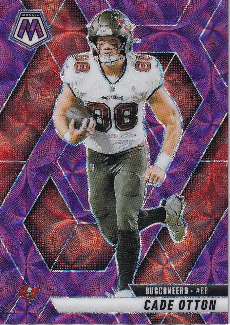 2025 MOSAIC #211 CADE OTTON PURPLE SCOPE- TAMPA BAY BUCCANEERS