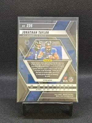 2025 Mosaic Blue Scope Prizm Jonathan Taylor #235 Colts