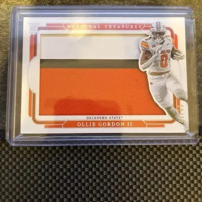 2025 National Treasures Collegiate OLLIE GORDON II Rookie Silhouettes Silver /49 - Football Card Single