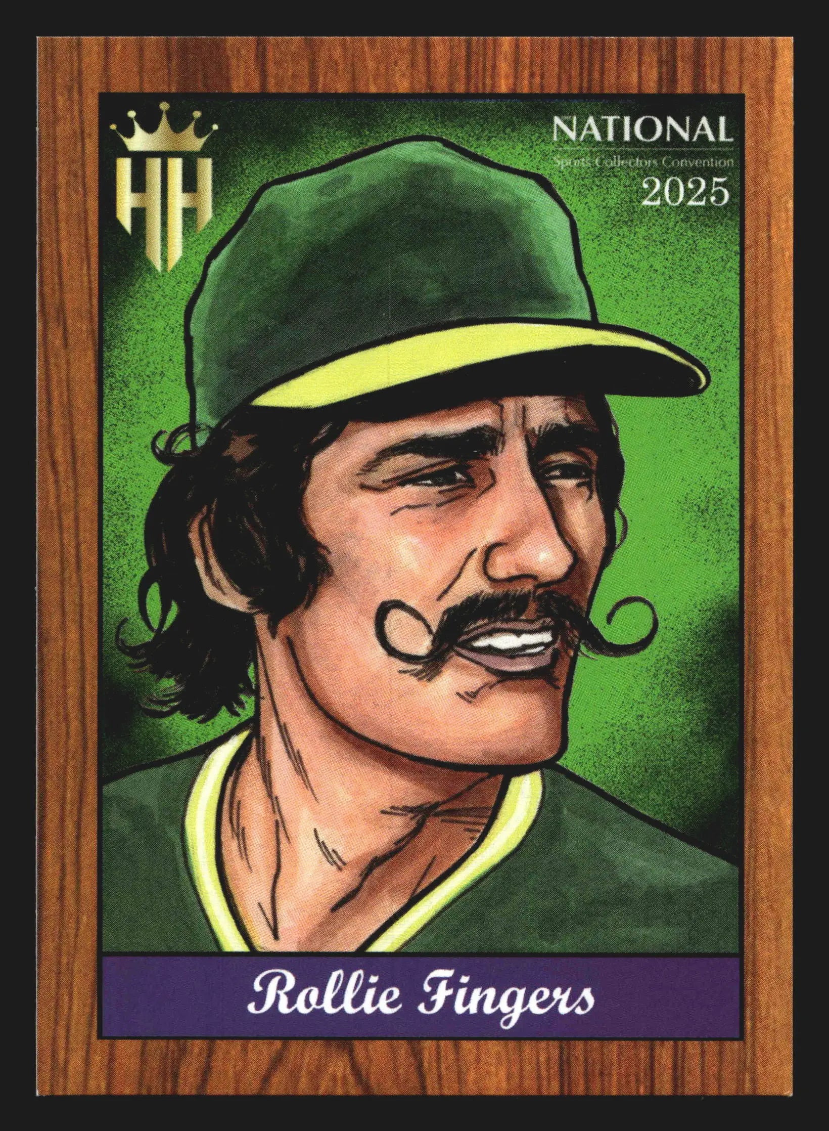 2025 NSCC Humongous Hoard #NSCC-3 Rollie Fingers HOF - Baseball Card Single
