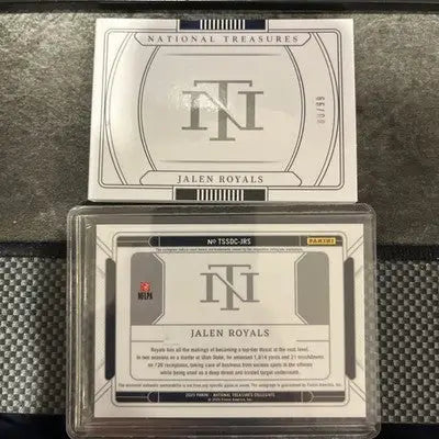 2025 NT Collegiate Jalen Royals 2 Auto Lot - Baseball Card Single