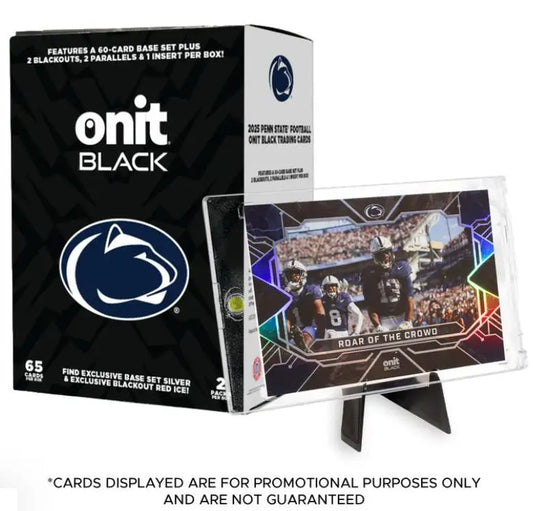 2025 Onit Black - Penn State University Football Base - Football Card Box