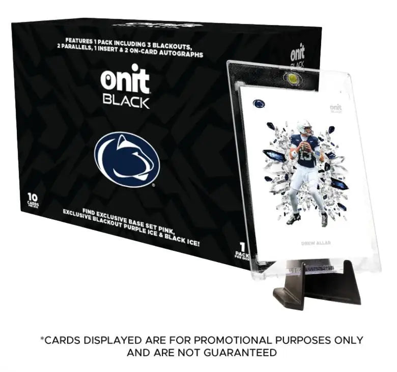 2025 Onit Black - Penn State University Football Premium 2 On-Card Autos - Football Card Box