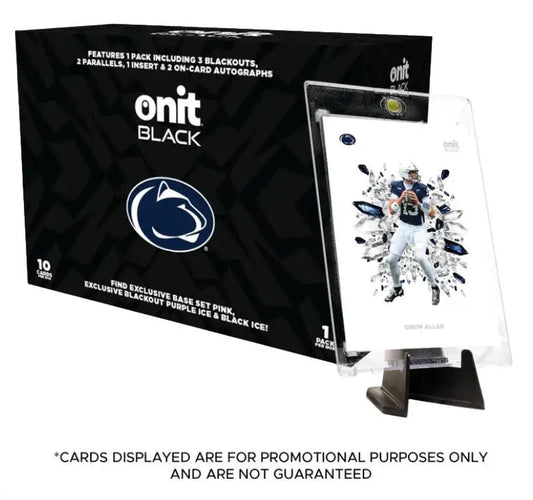 2025 Onit Black - Penn State University Football Premium 2 On-Card Autos - Football Card Box