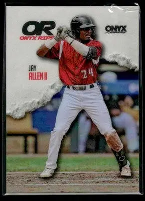 2025 Onyx Rips #ORB-JAAL Jay Allen Refractor - Baseball Card Single