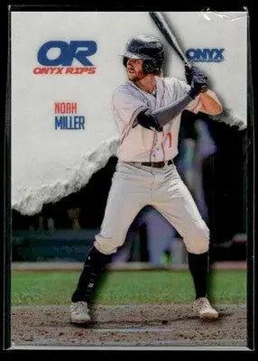 2025 Onyx Rips #ORB-NOMI Noah Miller Refractor - Baseball Card Single