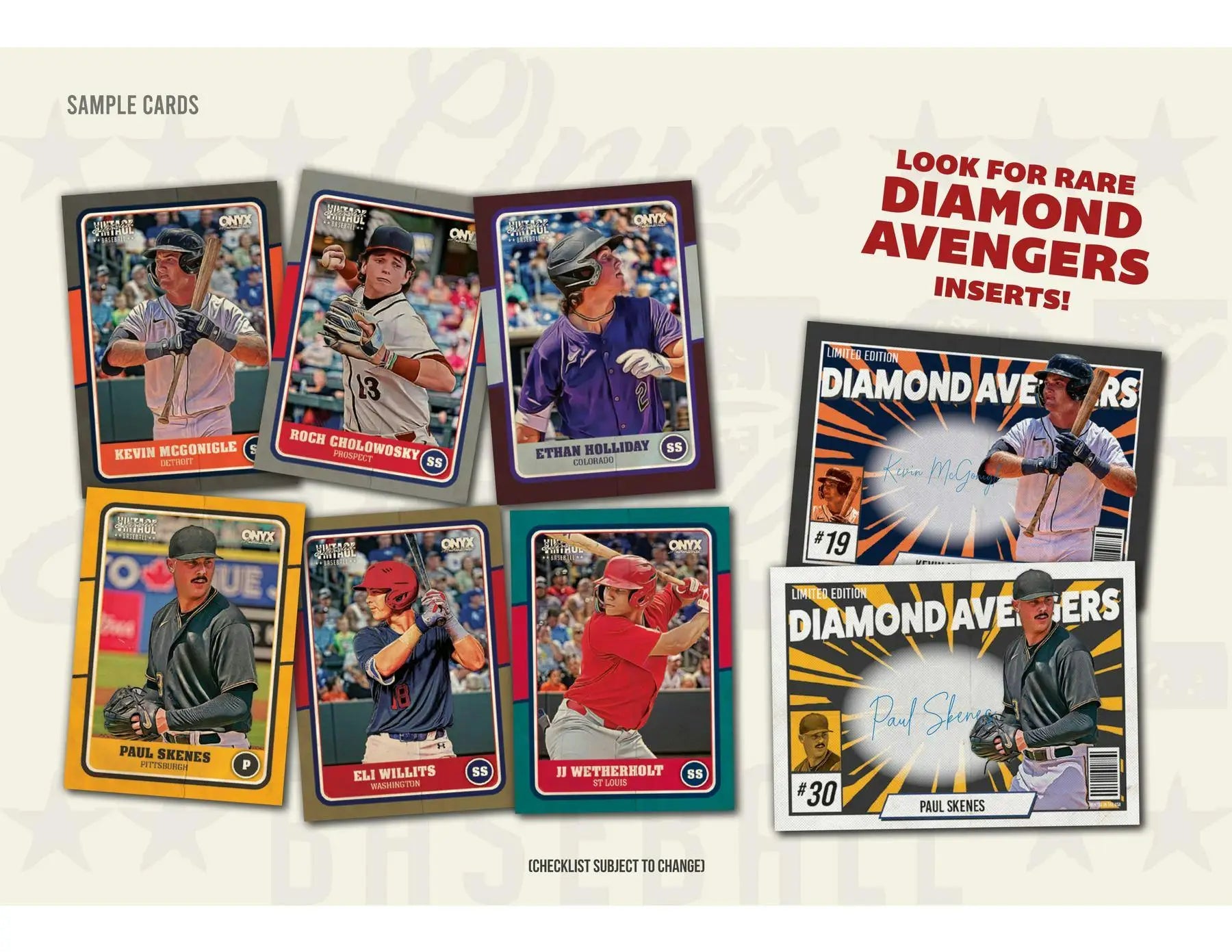 2025 Onyx Vintage Extended Series Baseball Mega Box | Columbia Sports Cards - Sports Card Hobby Box