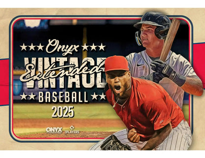2025 Onyx Vintage Extended Series Baseball Mega Box | Columbia Sports Cards - Sports Card Hobby Box