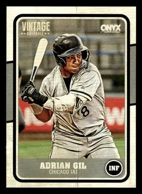 2025 Onyx Vintage #OVADGI Adrian Gil - Baseball Card Single