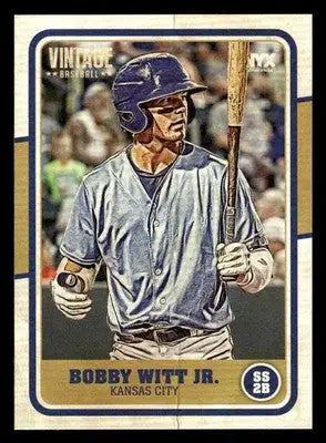 2025 Onyx Vintage #OVBOWI Bobby Witt Jr. - Baseball Card Single
