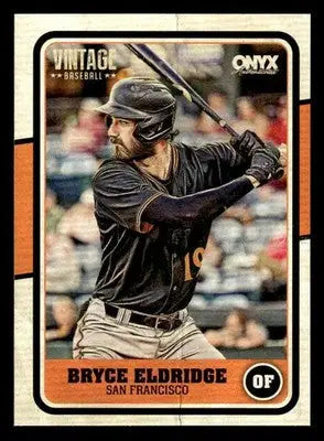2025 Onyx Vintage #OVBREL Bryce Eldridge - Baseball Card Single