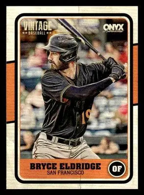 2025 Onyx Vintage #OVBREL Bryce Eldridge - Baseball Card Single