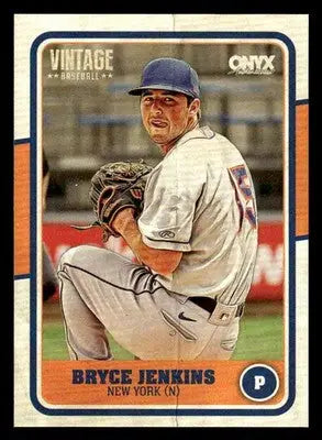 2025 Onyx Vintage #OVBRJE Bryce Jenkins - Baseball Card Single