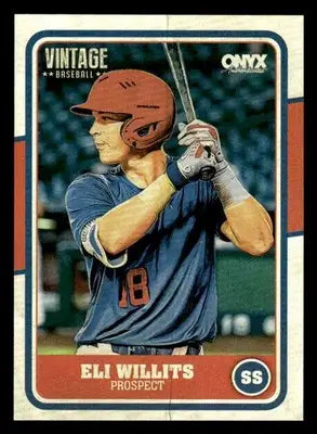 2025 Onyx Vintage #OVELWI Eli Willits - Baseball Card Single