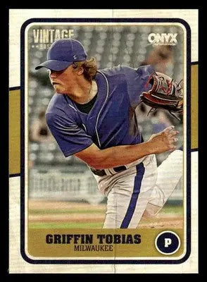 2025 Onyx Vintage #OVGRTO Griffin Tobias - Baseball Card Single