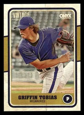 2025 Onyx Vintage #OVGRTO Griffin Tobias - Baseball Card Single