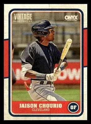 2025 Onyx Vintage #OVJACH Jaison Chourio - Baseball Card Single