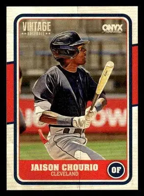 2025 Onyx Vintage #OVJACH Jaison Chourio - Baseball Card Single