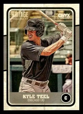 2025 Onyx Vintage #OVKYTE Kyle Teel - Baseball Card Single