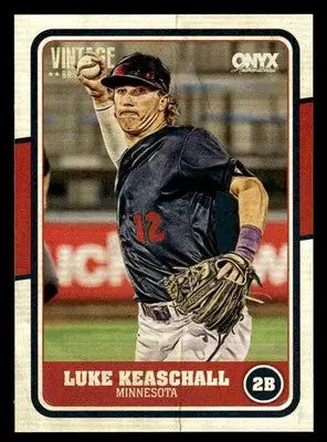 2025 Onyx Vintage #OVLUKE Luke Keaschall - Baseball Card Single