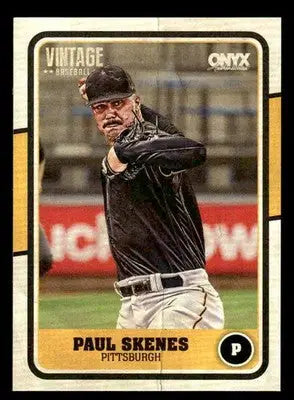 2025 Onyx Vintage #OVPASK Paul Skenes